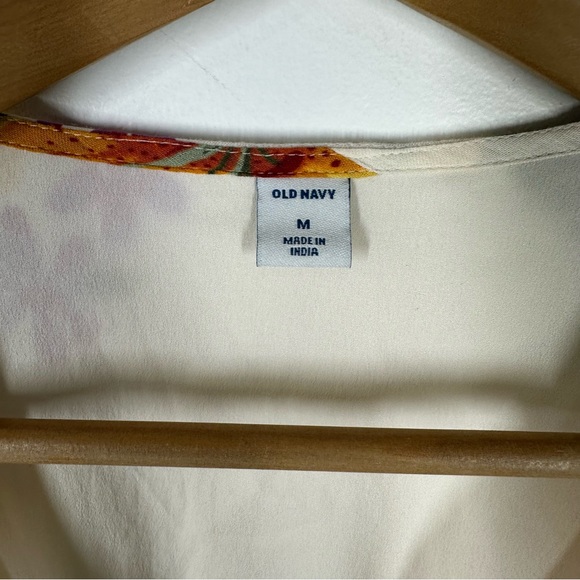 Old Navy Floral Wrap Dress Medium - Picture 4 of 7